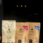 Kit 1 House Blend Gourmet 500g moído + 1 Mundo Novo 250g + 1 Arara 250g