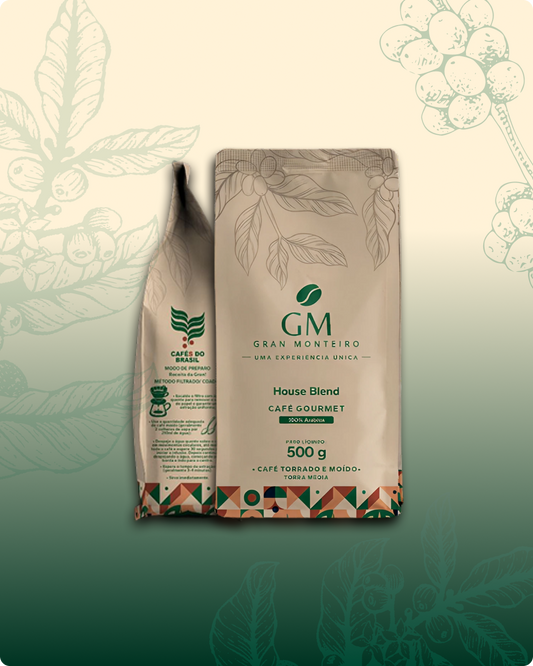 Café House Blend Gourmet Moído - 500g