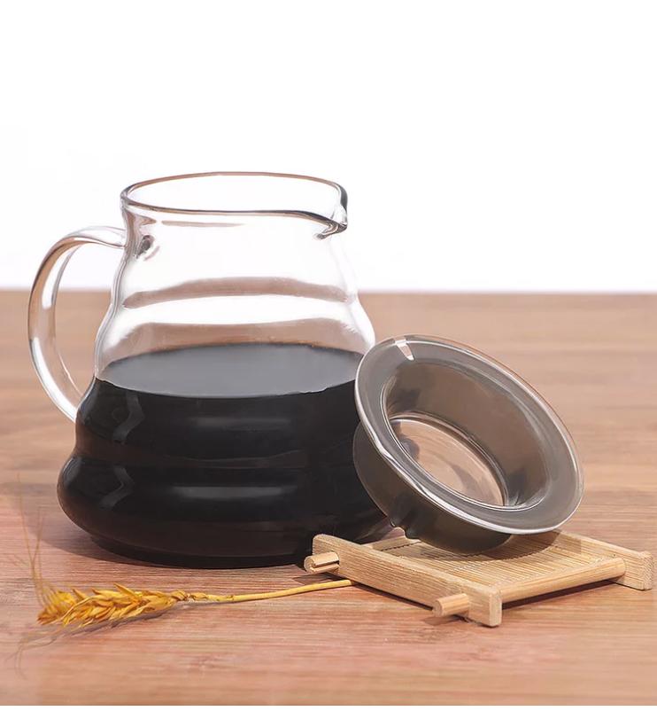 Jarra de Vidro com Tampa 600ml